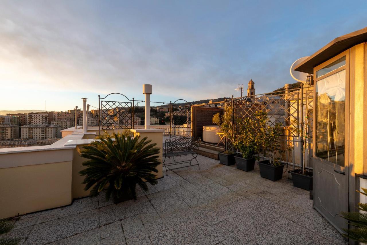 Апартаменты Castelletto Exclusive Terrace Penthouse Генуя Экстерьер фото