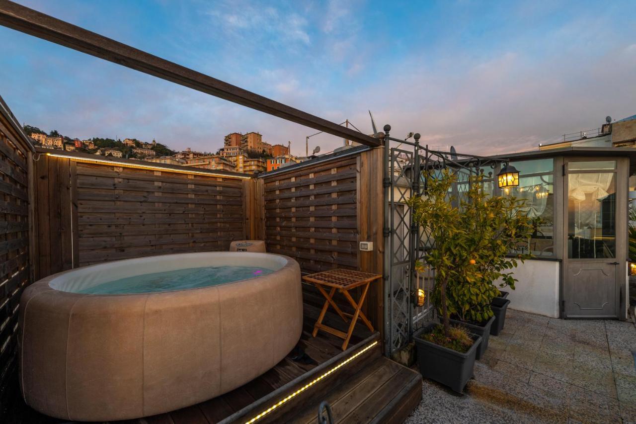 Апартаменты Castelletto Exclusive Terrace Penthouse Генуя Экстерьер фото